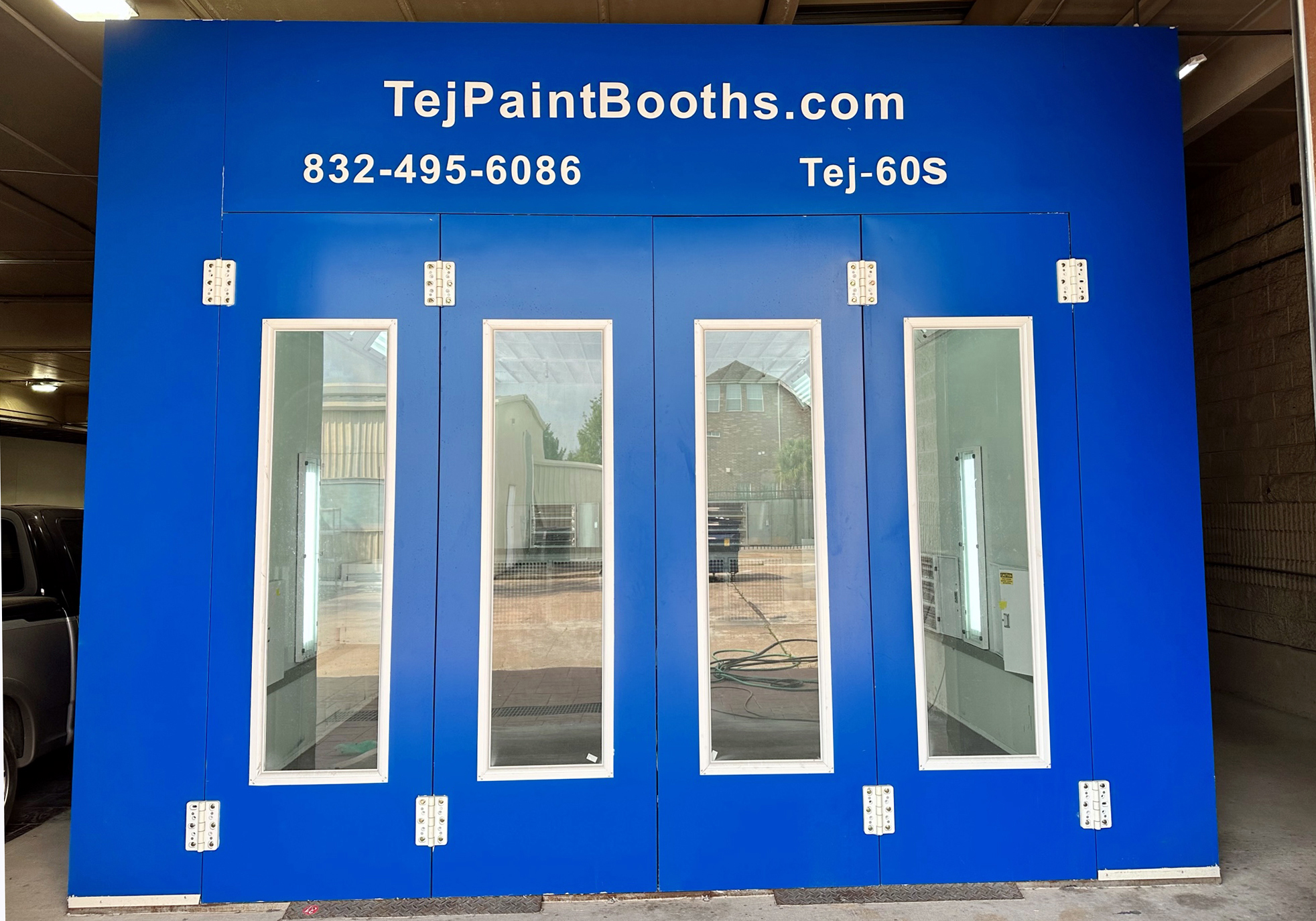 Tej S Semi Down Draft Paint Booth Tej Paint Booths