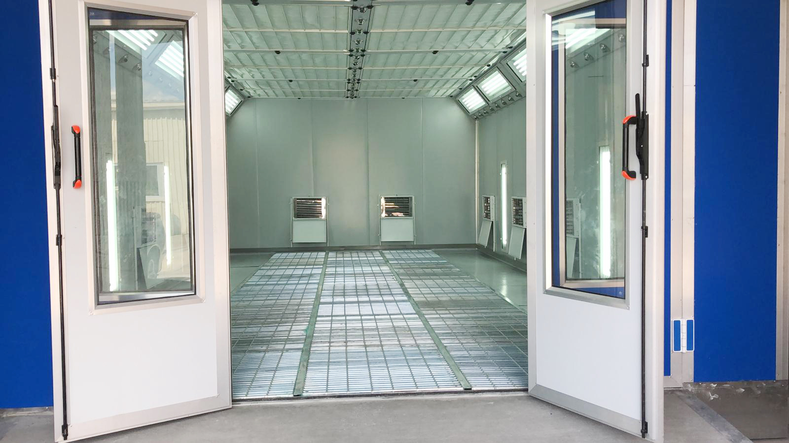 TEJ-90 Full Down Spray Paint Booth - Tej Paint Booths