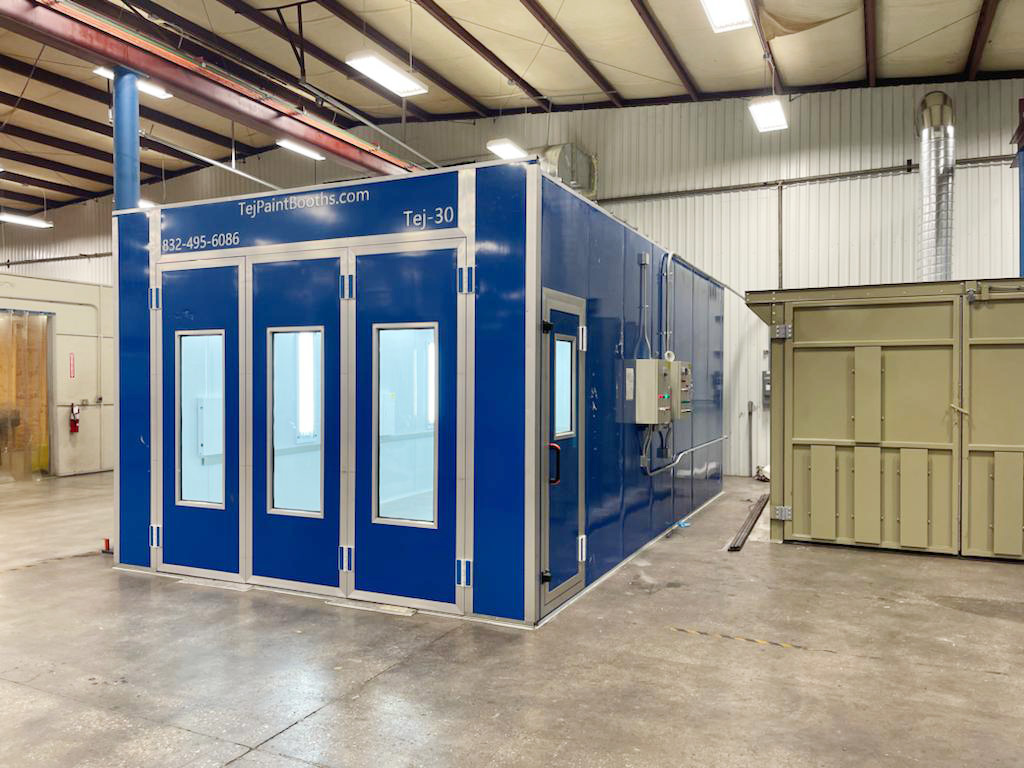 TEJ-30 Semi Down Draft Paint Booth – Tej Paint Booths