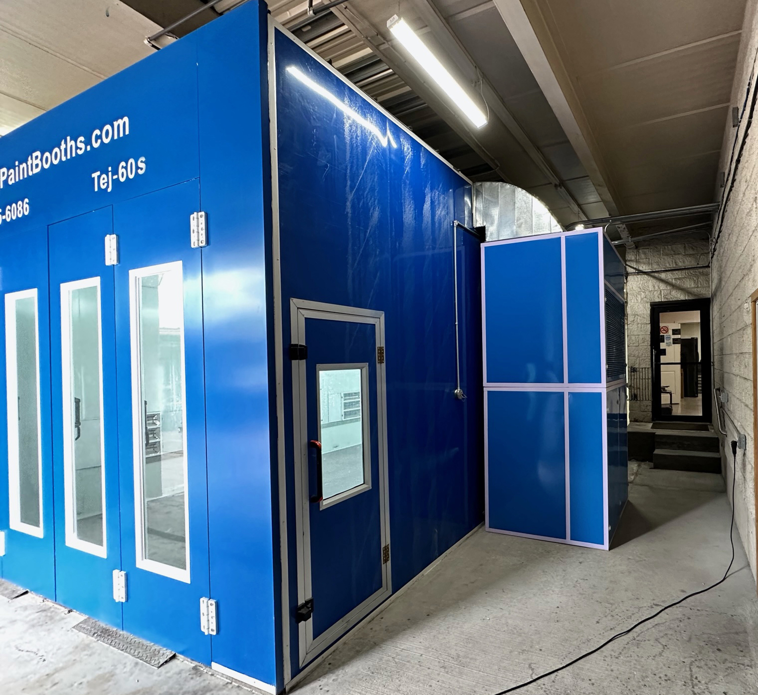 TEJ-60S Semi Down Draft Paint Booth – Tej Paint Booths